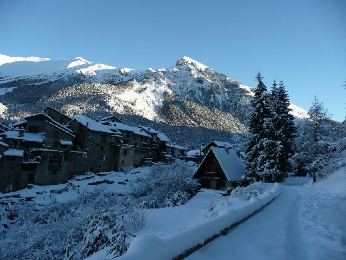 Chalet Le Bois Noir Valdeblore Bagian luar foto